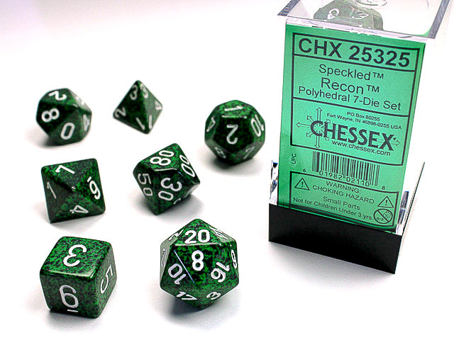 Speckled Recon 7-Die Set Dice Chessex    | Red Claw Gaming