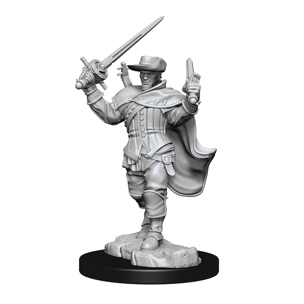D&D Nolzur's Marvelous Miniatures: Human Bard Minatures Wizkids Games    | Red Claw Gaming