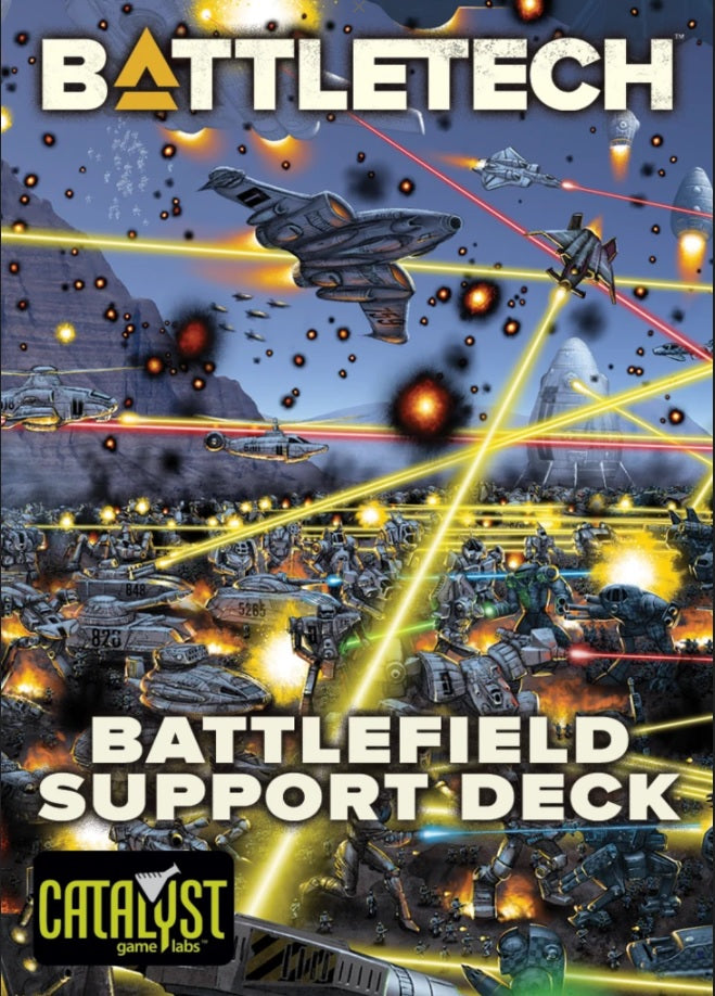 BATTLETECH BATTLEFIELD SUPPORT DECK Battletech Catalyst    | Red Claw Gaming