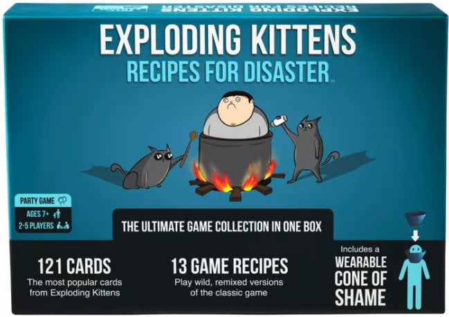 EXPLODING KITTENS: RECIPES FOR DISASTER Board Game Exploding Kittens    | Red Claw Gaming