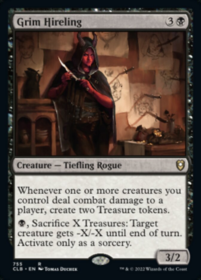 Grim Hireling [Commander Legends: Battle for Baldur's Gate] MTG Single Magic: The Gathering | Red Claw Gaming