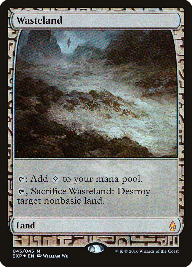 Wasteland [Zendikar Expeditions] MTG Single Magic: The Gathering | Red Claw Gaming