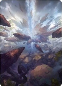 Prismatic Vista Art Card [Zendikar Rising Art Series] MTG Single Magic: The Gathering | Red Claw Gaming