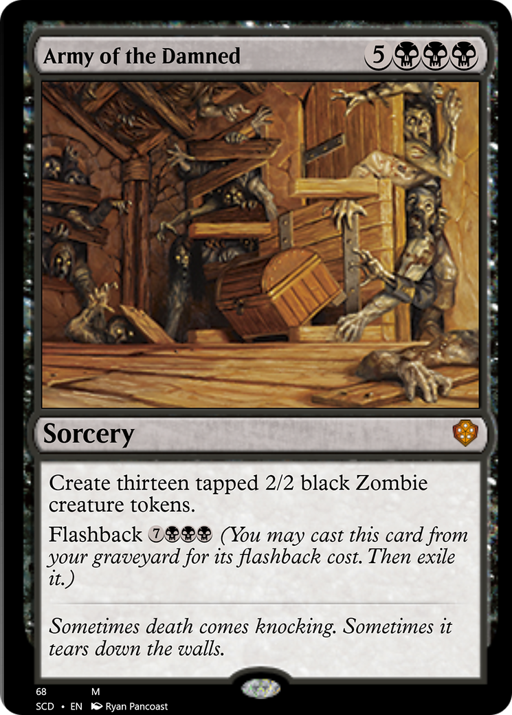 Army of the Damned [Starter Commander Decks] MTG Single Magic: The Gathering | Red Claw Gaming
