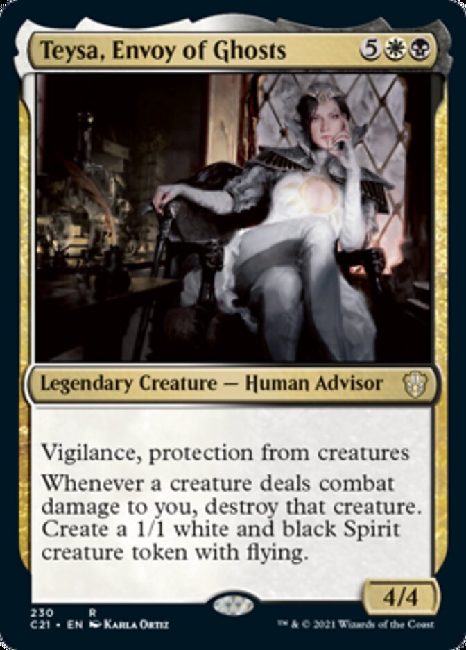 Teysa, Envoy of Ghosts [Commander 2021] MTG Single Magic: The Gathering | Red Claw Gaming