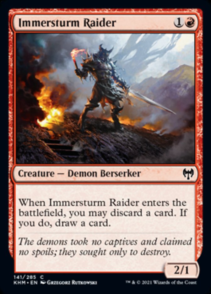 Immersturm Raider [Kaldheim] MTG Single Magic: The Gathering | Red Claw Gaming