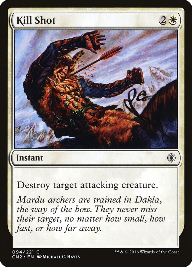 Kill Shot [Conspiracy: Take the Crown] MTG Single Magic: The Gathering | Red Claw Gaming