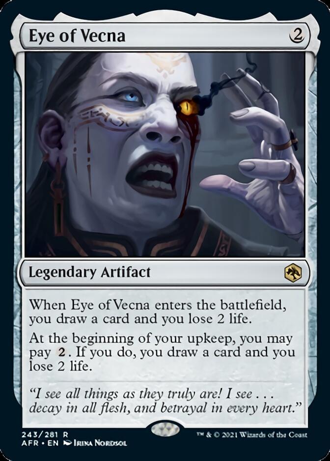 Eye of Vecna [Dungeons & Dragons: Adventures in the Forgotten Realms] MTG Single Magic: The Gathering | Red Claw Gaming