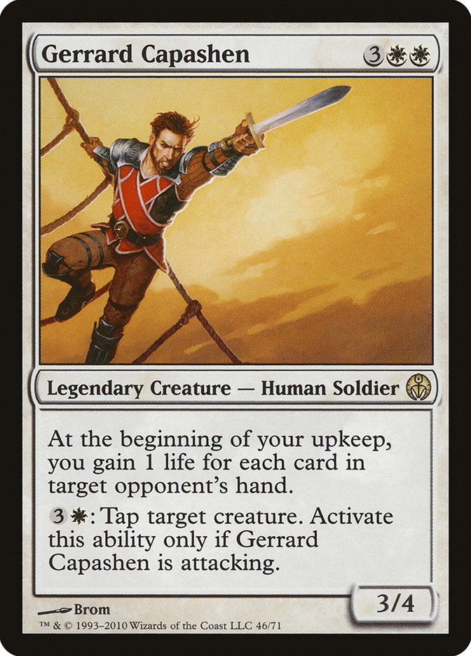 Gerrard Capashen [Duel Decks: Phyrexia vs. the Coalition] MTG Single Magic: The Gathering | Red Claw Gaming