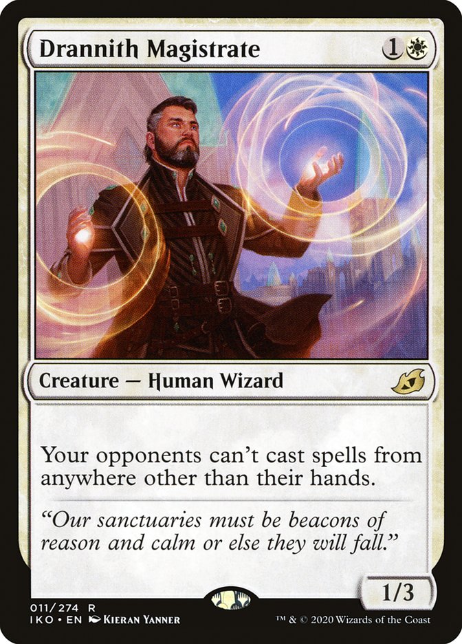 Drannith Magistrate [Ikoria: Lair of Behemoths] MTG Single Magic: The Gathering | Red Claw Gaming