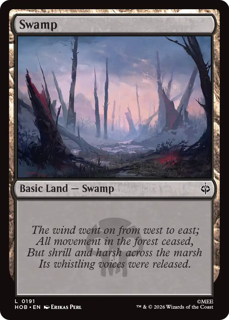 Swamp (0191) [The Hobbit] | Red Claw Gaming