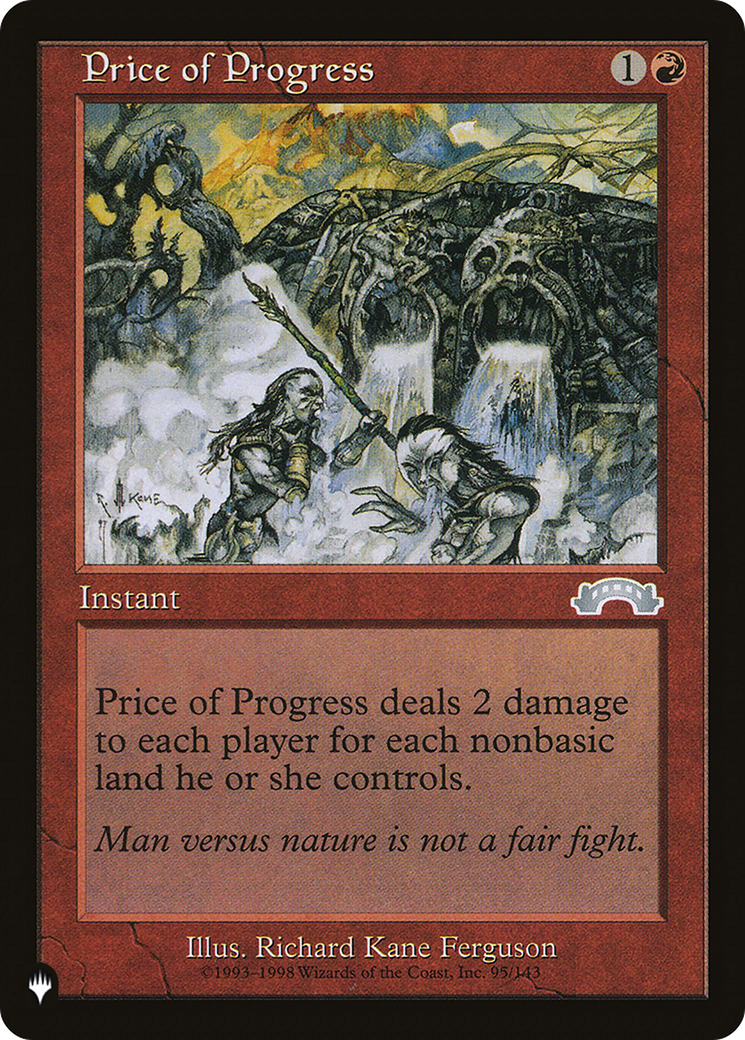 Price of Progress (EXO) [The List] MTG Single Magic: The Gathering | Red Claw Gaming