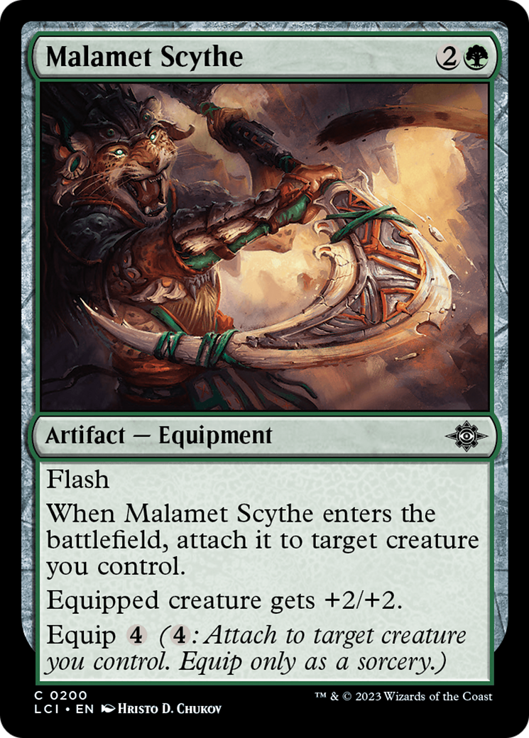 Malamet Scythe [The Lost Caverns of Ixalan] MTG Single Magic: The Gathering    | Red Claw Gaming