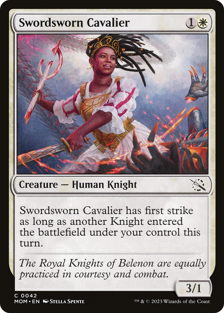 Swordsworn Cavalier [March of the Machine] MTG Single Magic: The Gathering    | Red Claw Gaming