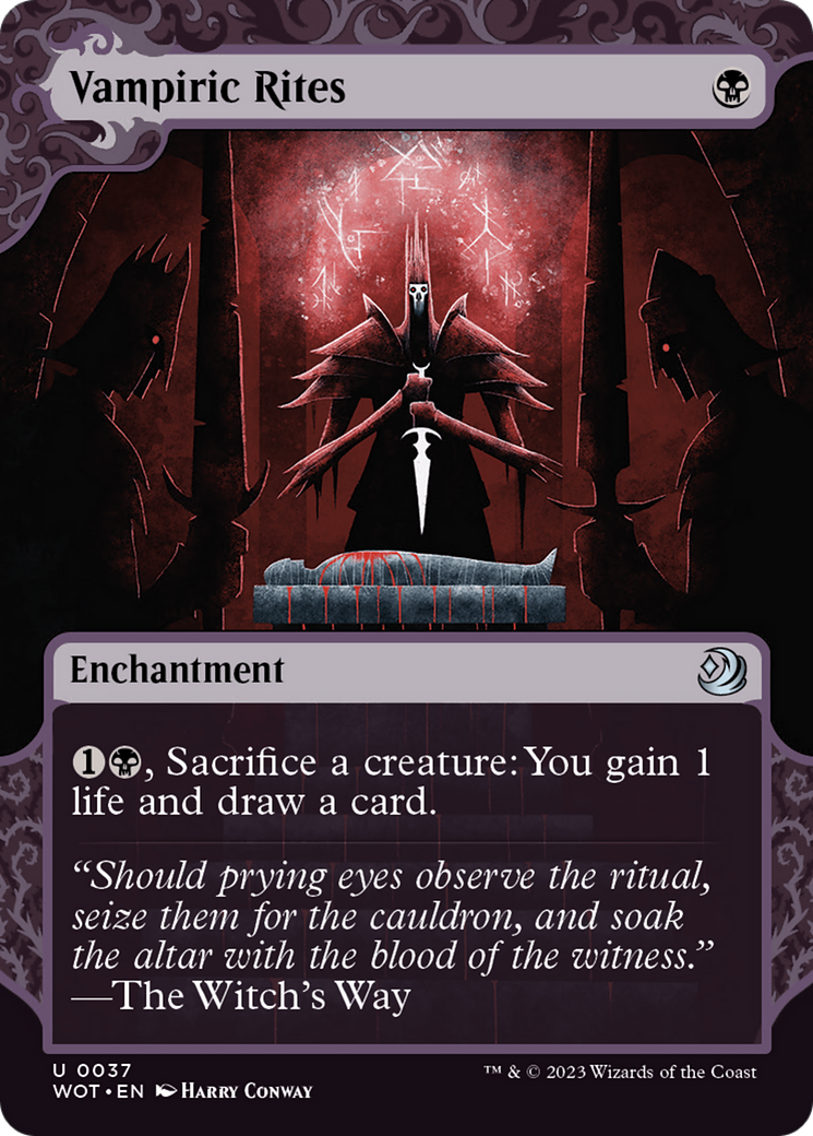 Vampiric Rites [Wilds of Eldraine: Enchanting Tales] MTG Single Magic: The Gathering | Red Claw Gaming