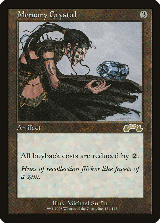 Memory Crystal [Exodus] MTG Single Magic: The Gathering | Red Claw Gaming