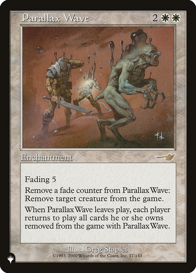 Parallax Wave [The List] MTG Single Magic: The Gathering | Red Claw Gaming