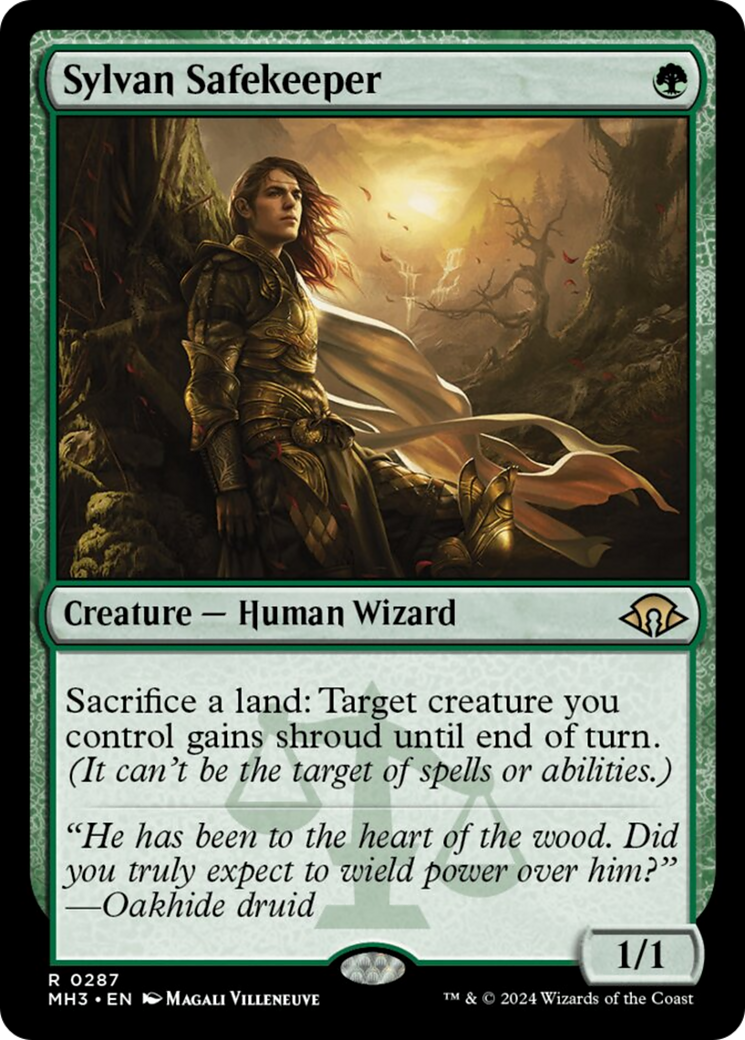 Sylvan Safekeeper [Modern Horizons 3] MTG Single Magic: The Gathering    | Red Claw Gaming