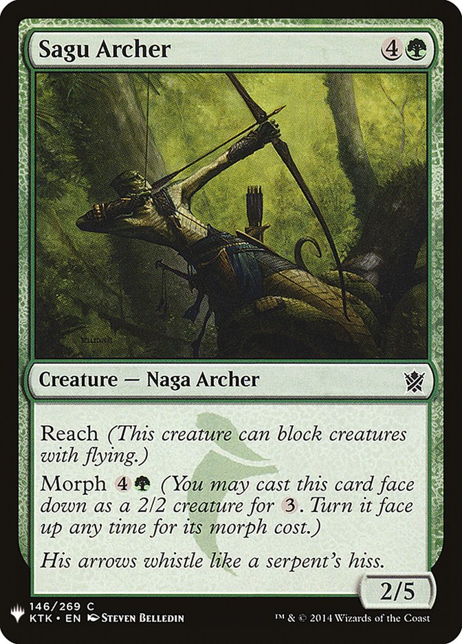 Sagu Archer [Mystery Booster] MTG Single Magic: The Gathering    | Red Claw Gaming
