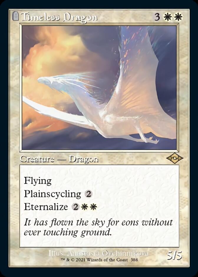 Timeless Dragon (Retro) [Modern Horizons 2] MTG Single Magic: The Gathering | Red Claw Gaming