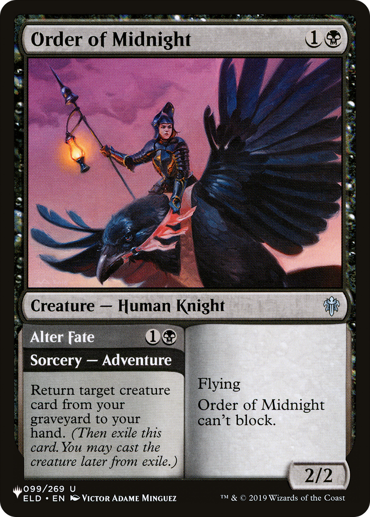 Order of Midnight [The List] MTG Single Magic: The Gathering | Red Claw Gaming