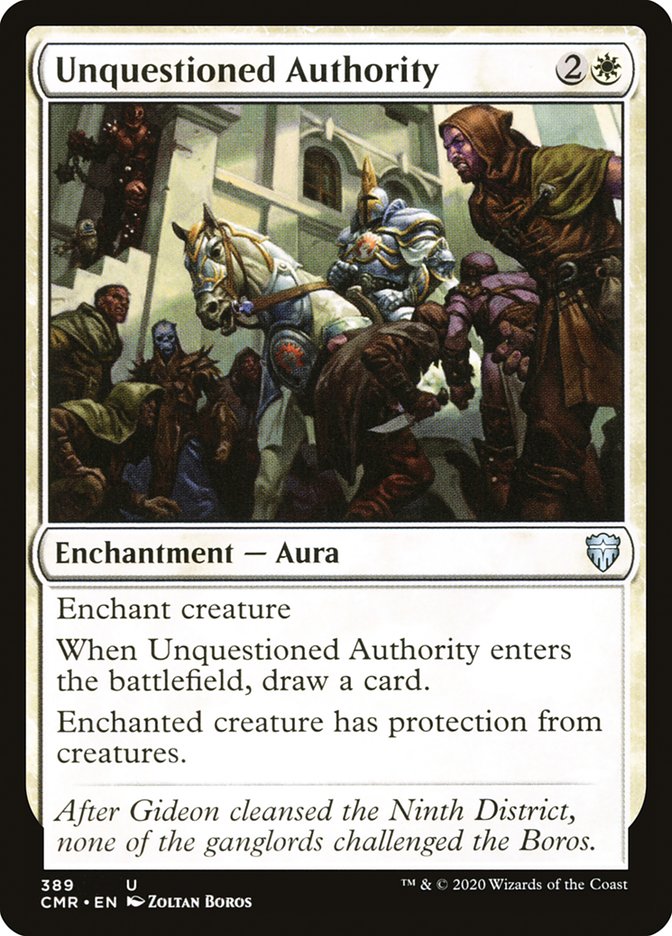 Unquestioned Authority [Commander Legends] MTG Single Magic: The Gathering | Red Claw Gaming