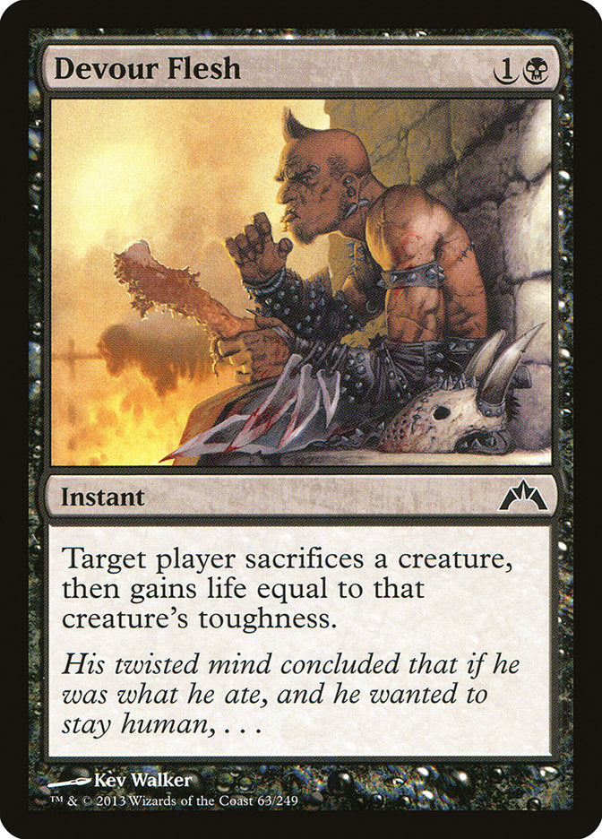 Devour Flesh [Gatecrash] MTG Single Magic: The Gathering | Red Claw Gaming