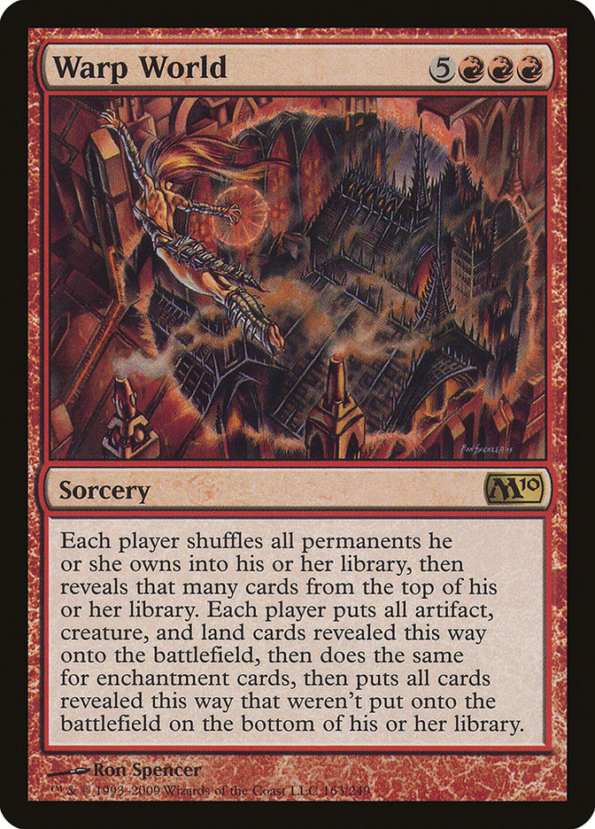 Warp World [Magic 2010] MTG Single Magic: The Gathering | Red Claw Gaming