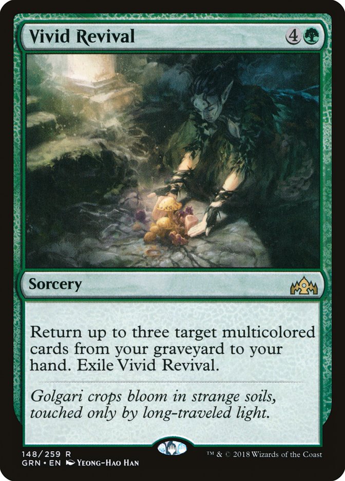 Vivid Revival [Guilds of Ravnica] MTG Single Magic: The Gathering | Red Claw Gaming