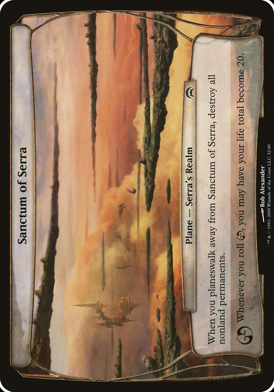 Sanctum of Serra (Planes) [Planechase Planes] MTG Single Magic: The Gathering | Red Claw Gaming