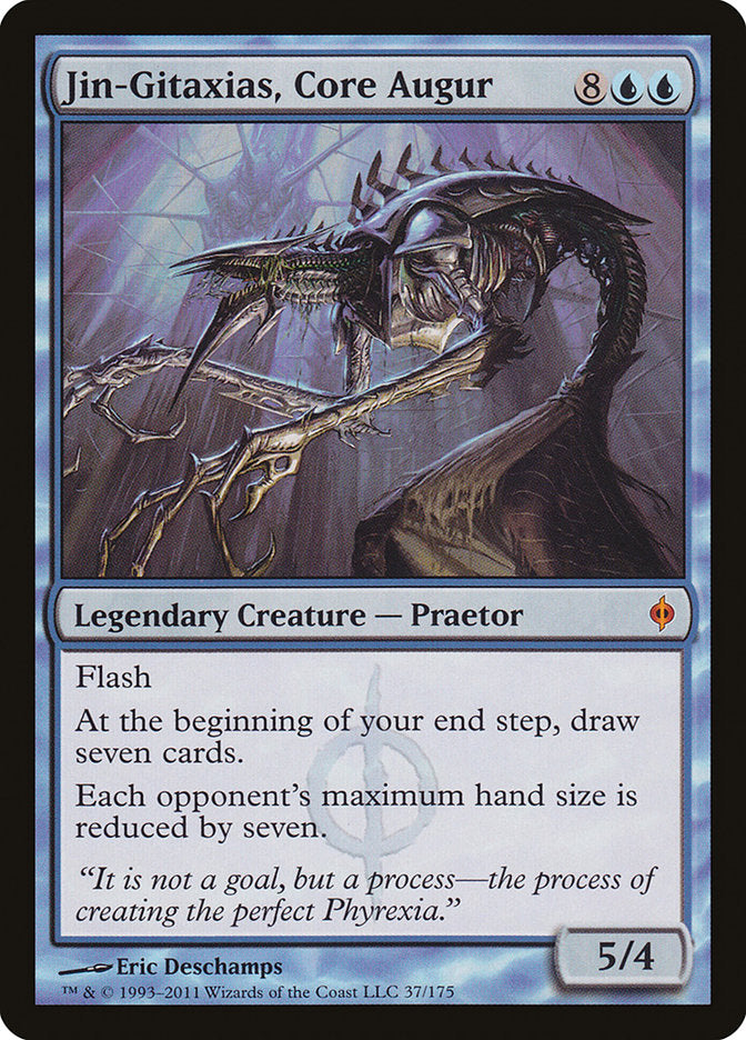 Jin-Gitaxias, Core Augur [New Phyrexia] MTG Single Magic: The Gathering | Red Claw Gaming