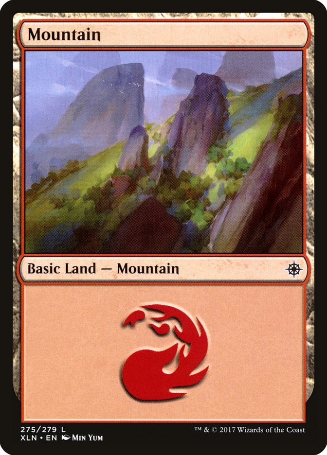Mountain (275) [Ixalan] MTG Single Magic: The Gathering | Red Claw Gaming
