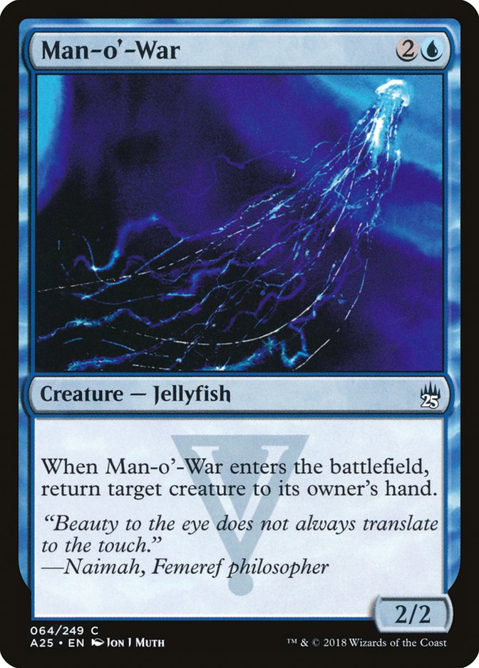 Man-o'-War [Masters 25] MTG Single Magic: The Gathering | Red Claw Gaming