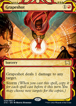 Grapeshot (Foil Etched) [Strixhaven: Mystical Archive] MTG Single Magic: The Gathering | Red Claw Gaming