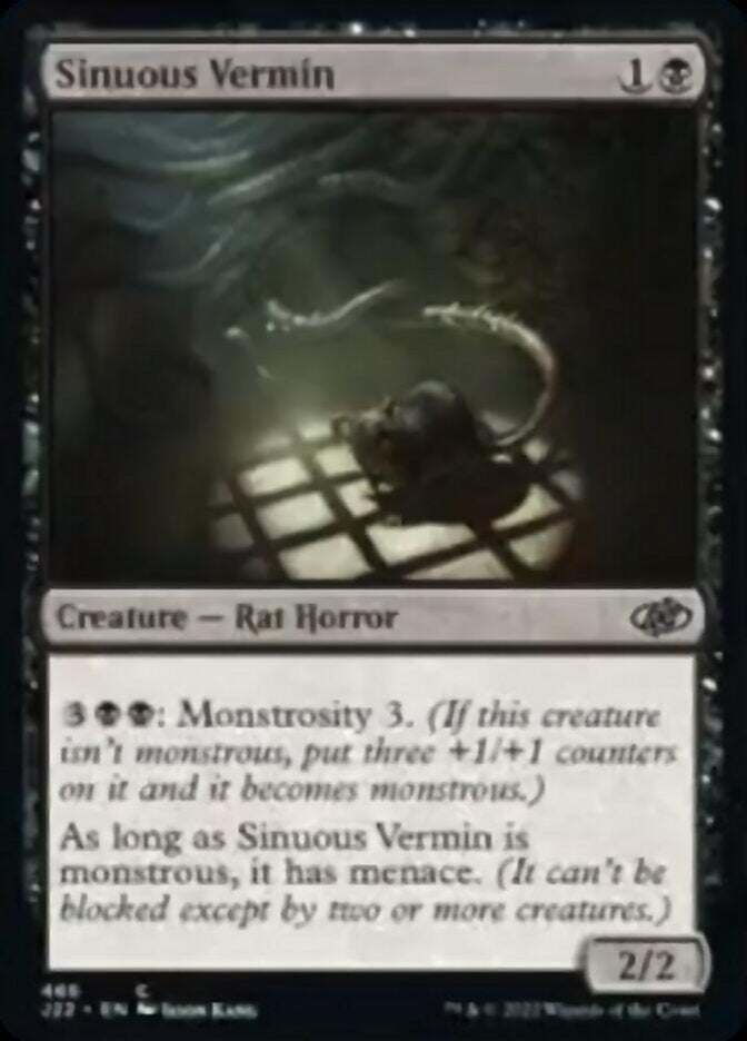Sinuous Vermin [Jumpstart 2022] MTG Single Magic: The Gathering | Red Claw Gaming