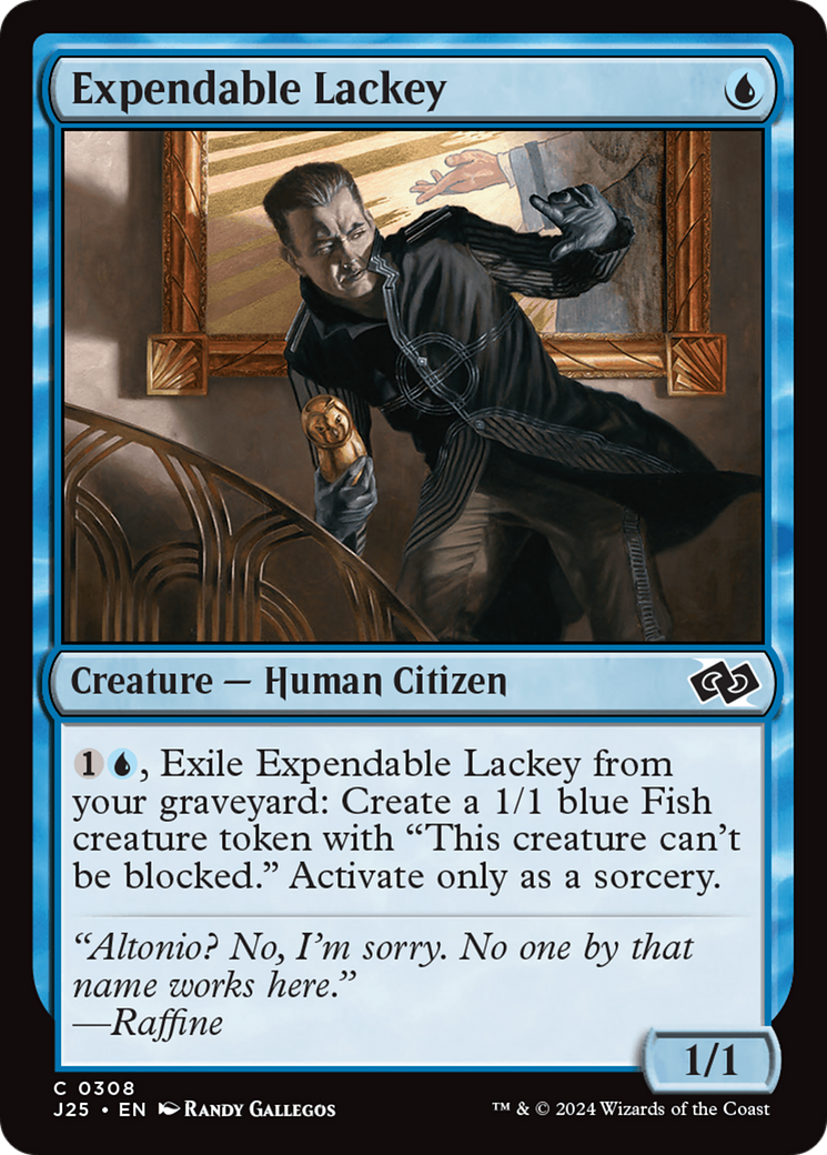 Expendable Lackey [Foundations Jumpstart] MTG Single Magic: The Gathering | Red Claw Gaming
