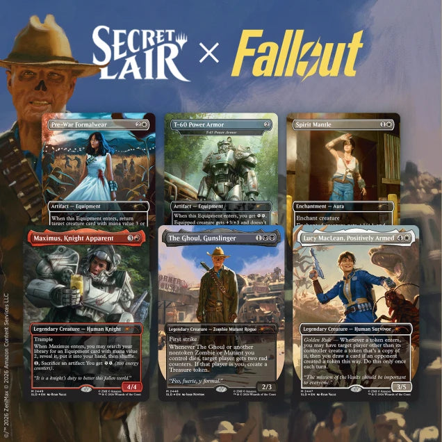 Secret Lair x Fallout®: Beyond Vault 33 Sealed Magic the Gathering Wizards of the Coast (Sealed) | Red Claw Gaming