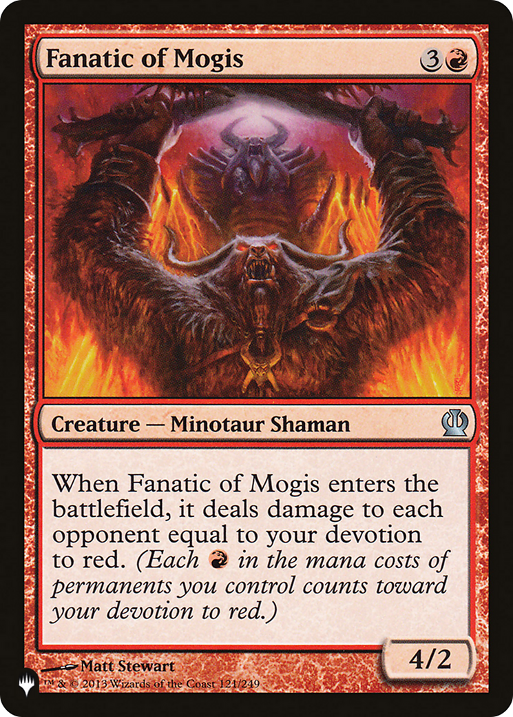 Fanatic of Mogis [The List] MTG Single Magic: The Gathering | Red Claw Gaming