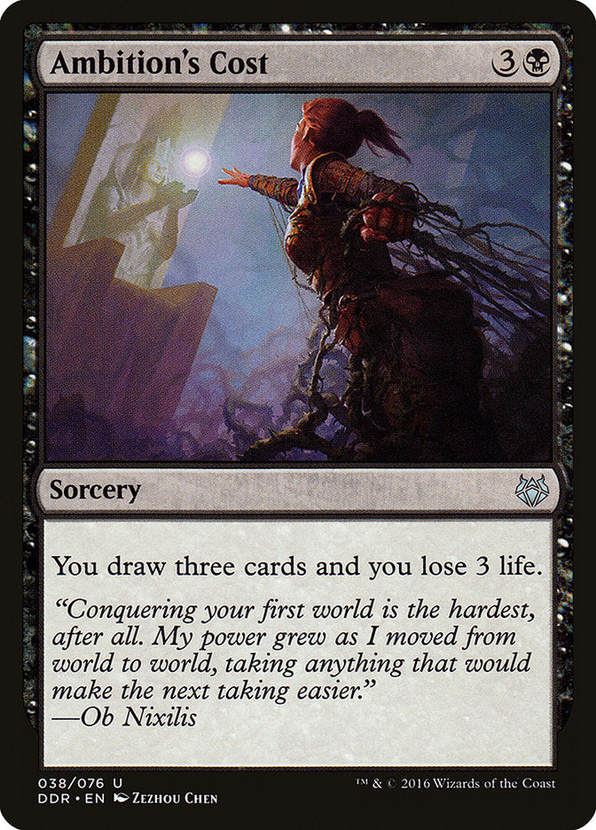 Ambition's Cost [Duel Decks: Nissa vs. Ob Nixilis] MTG Single Magic: The Gathering | Red Claw Gaming