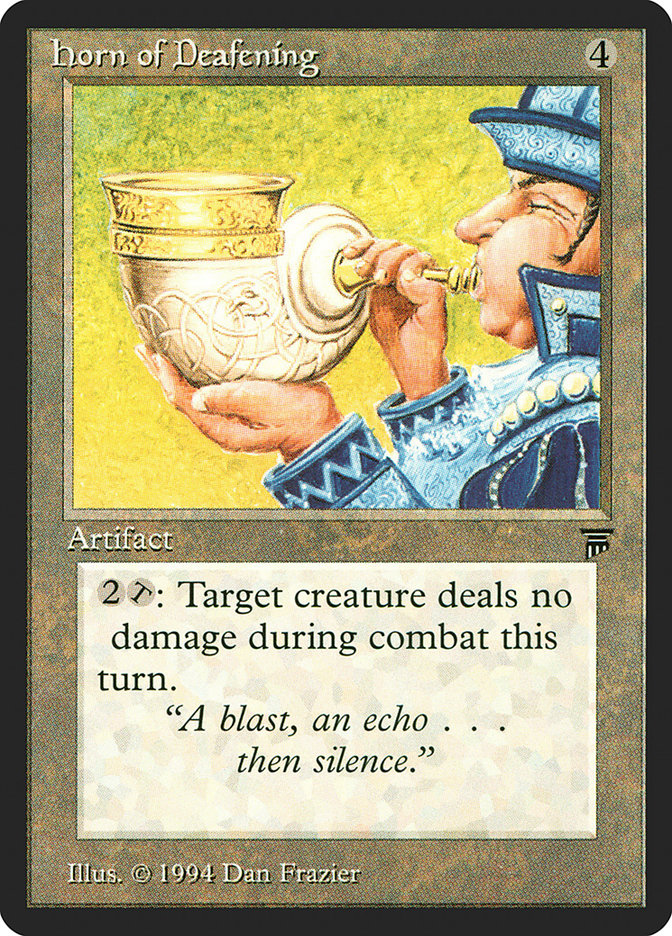 Horn of Deafening [Legends] MTG Single Magic: The Gathering | Red Claw Gaming