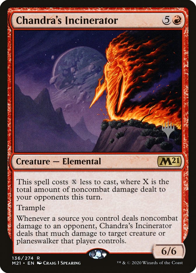 Chandra's Incinerator (Promo Pack) [Core Set 2021 Promos] MTG Single Magic: The Gathering | Red Claw Gaming