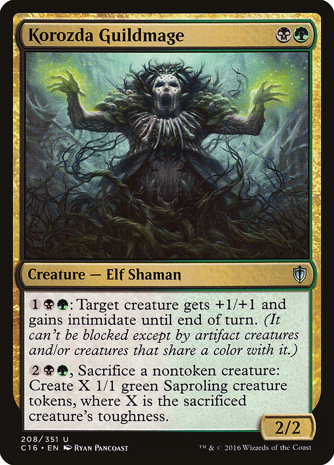Korozda Guildmage [Commander 2016] MTG Single Magic: The Gathering | Red Claw Gaming