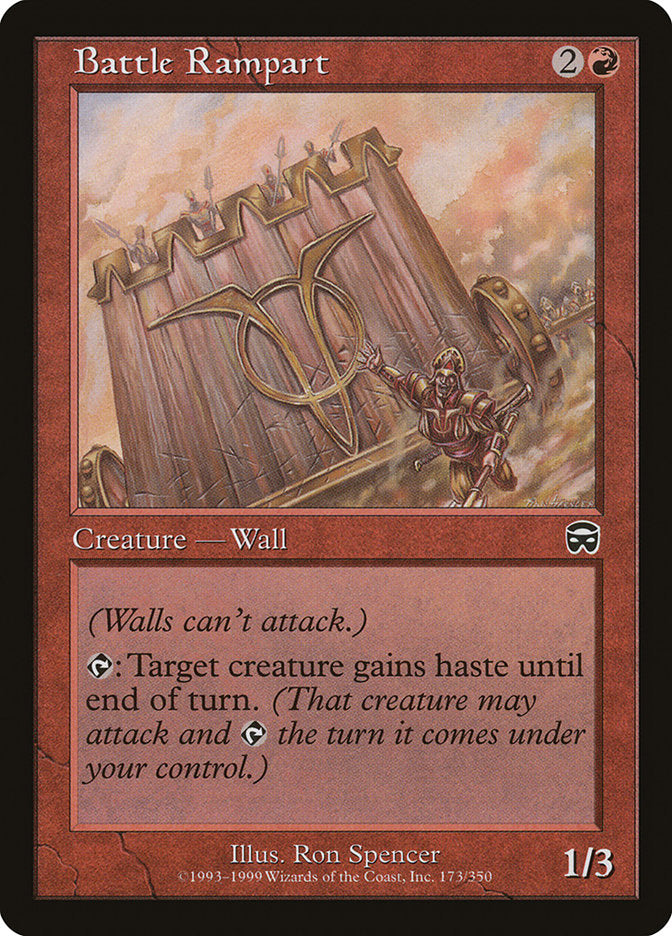 Battle Rampart [Mercadian Masques] MTG Single Magic: The Gathering | Red Claw Gaming