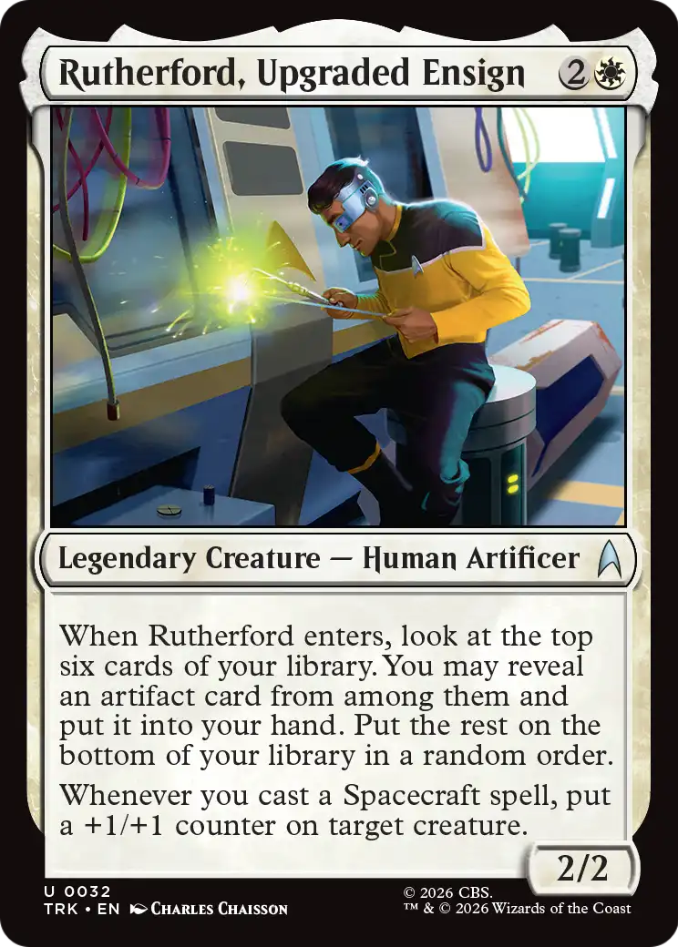Rutherford, Upgraded Ensign [Star Trek] | Red Claw Gaming