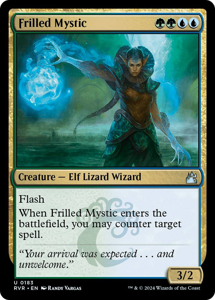 Frilled Mystic [Ravnica Remastered] MTG Single Magic: The Gathering | Red Claw Gaming