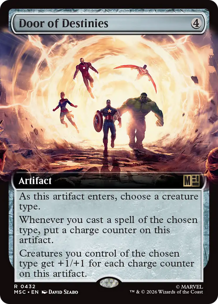 Door of Destinies (Extended Art) [Marvel Super Heroes Commander] | Red Claw Gaming