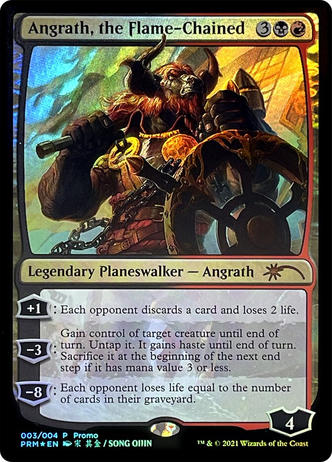 Angrath, the Flame-Chained [Year of the Ox 2021] MTG Single Magic: The Gathering | Red Claw Gaming