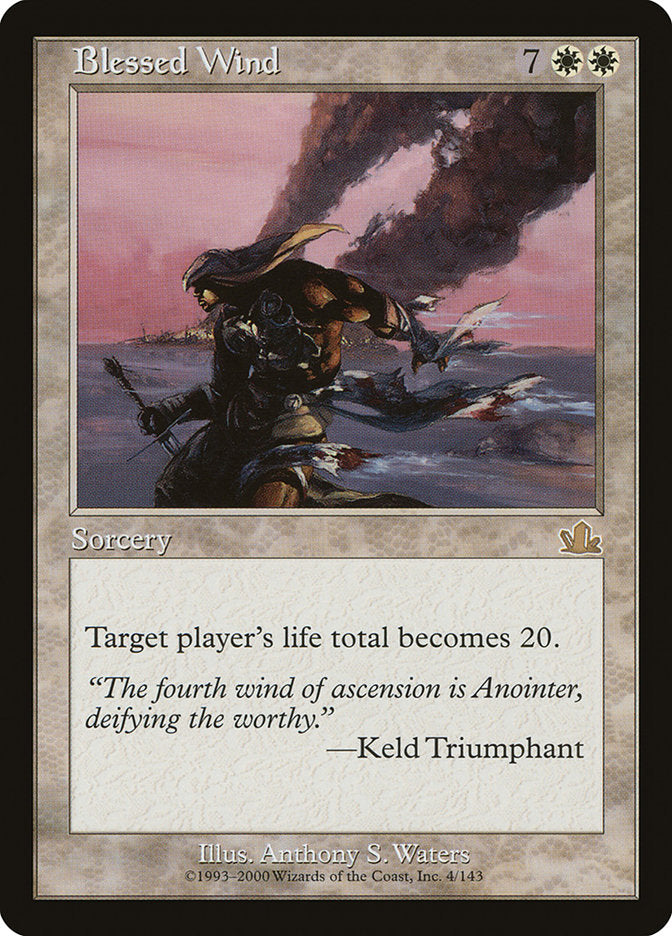 Blessed Wind [Prophecy] MTG Single Magic: The Gathering | Red Claw Gaming