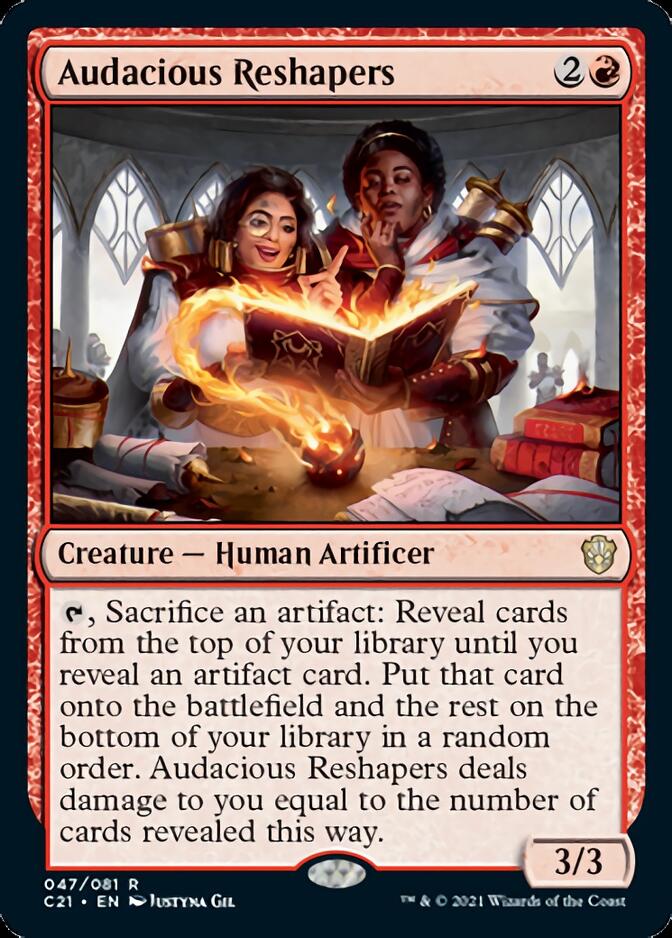 Audacious Reshapers [Commander 2021] MTG Single Magic: The Gathering | Red Claw Gaming