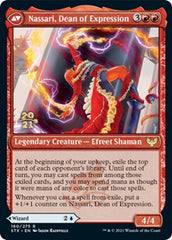 Uvilda, Dean of Perfection // Nassari, Dean of Expression [Strixhaven: School of Mages Prerelease Promos] MTG Single Magic: The Gathering | Red Claw Gaming